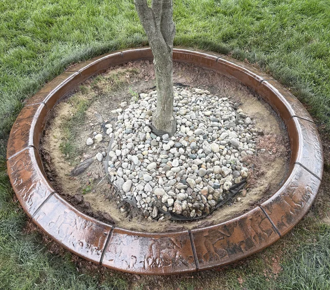 Terra Cotta base with Dark Gray release