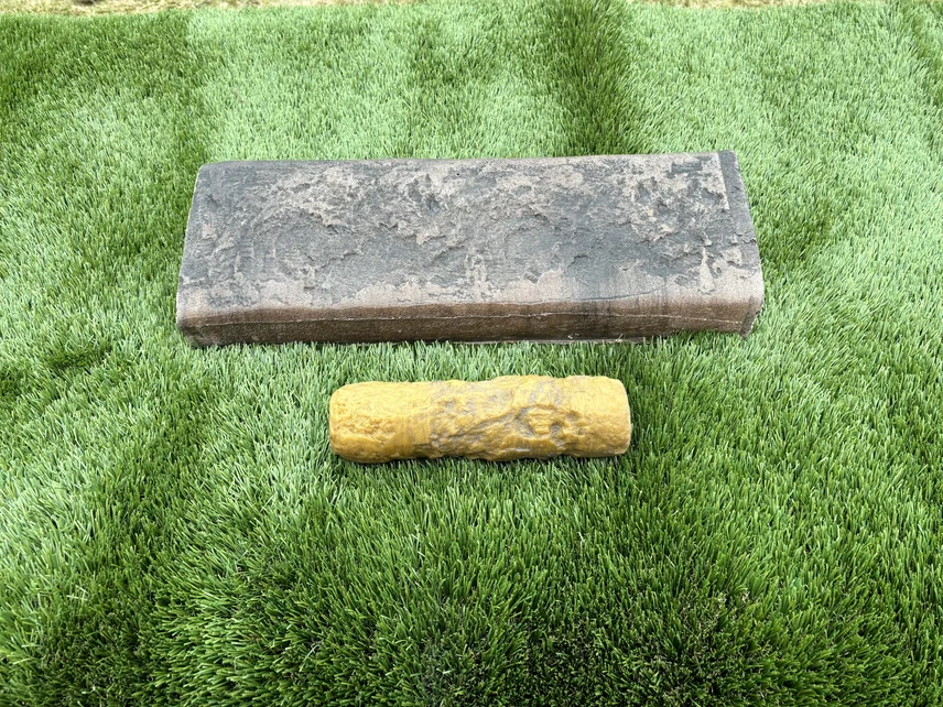 Flamed Rock Texture Stamp